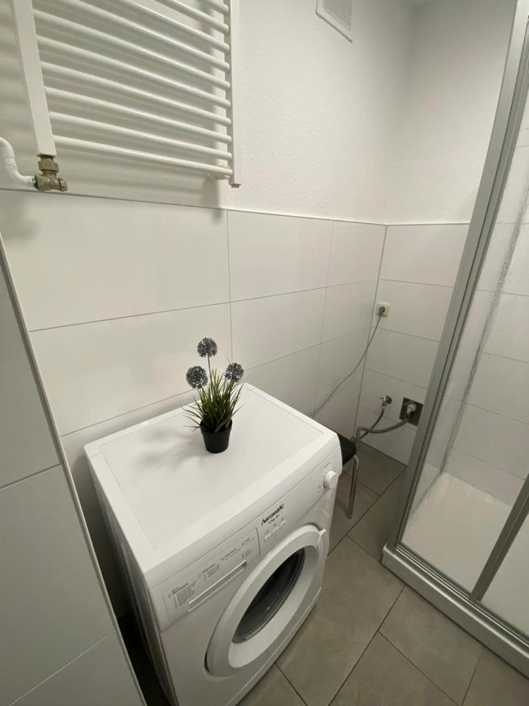 Zur Schleuse - Ferienwohnung Bis 6 Personen Mit Gem Garten 罗斯托克 外观 照片